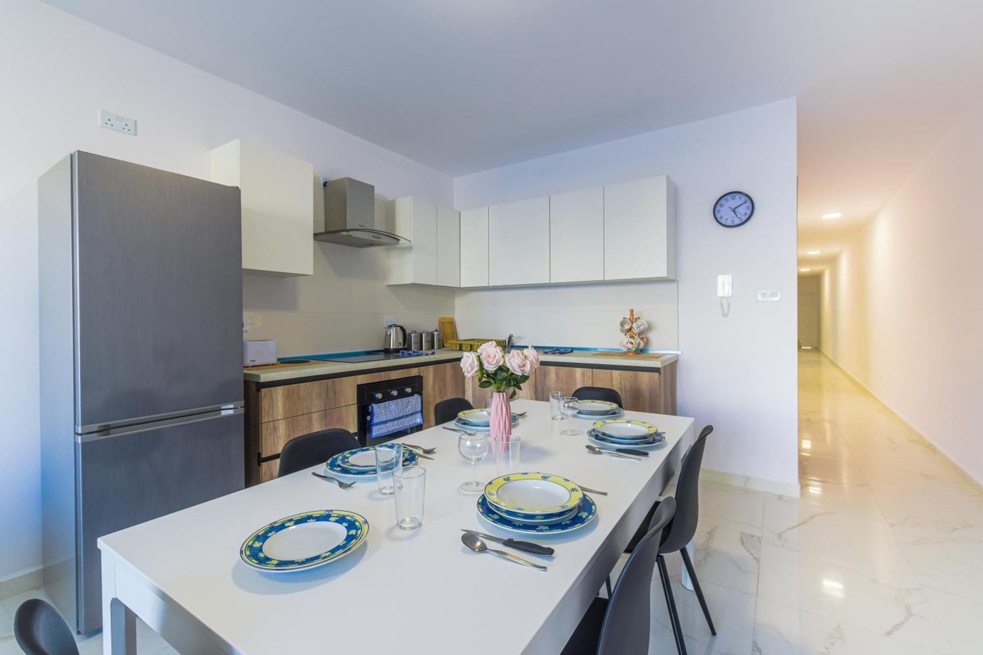 Spacious Brand New Apartment 3 Bdr 2Bth Bugibba St. Paul's Bay Exterior foto
